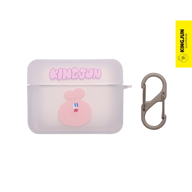 KINGJUN Airpods 冰塊耳機殼 蠢兔 - AirPods/耳機保護套 - 塑膠 透明