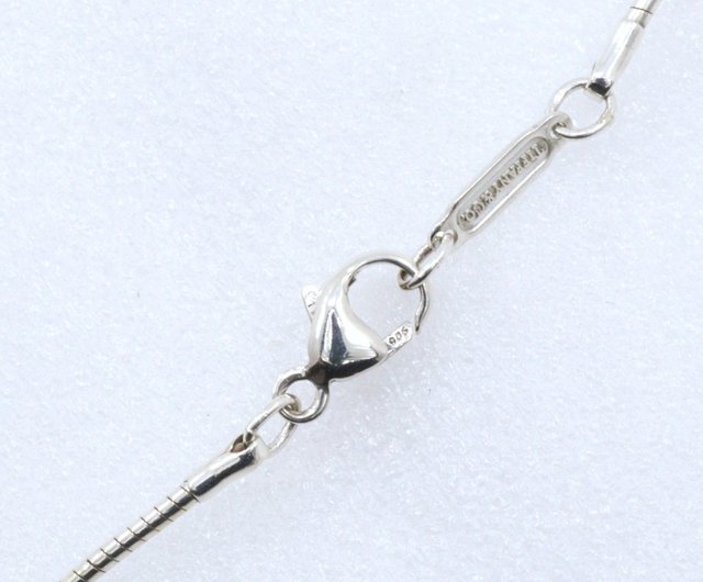 日本直送】ティファニーTIFFANY&Co. ピアストクロスネックレス