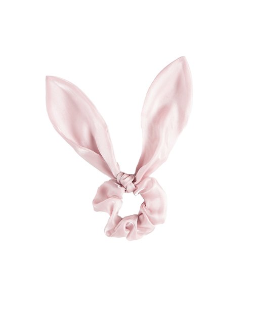 Mr. Greenwood 【LADY】兔兔耳兩用髮圈 紗裙髮飾 紗紗 豆沙粉