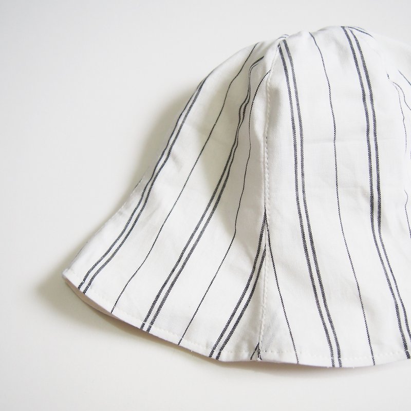 Other Materials Hats & Caps White - Handmade Bucket Hat | Double sided