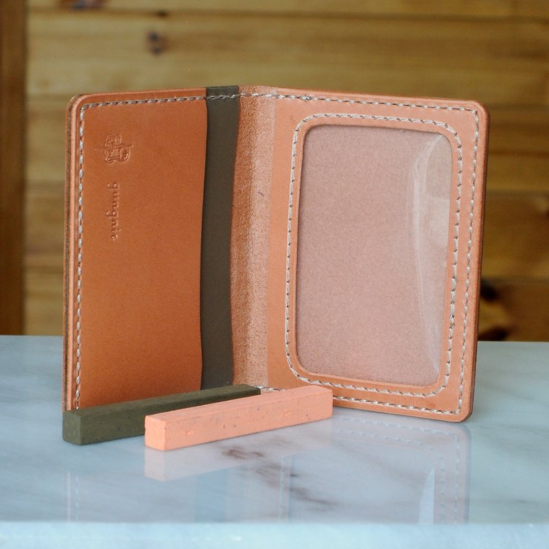 Bi-fold pass case No.7 Buttero - ID & Badge Holders - Genuine Leather Multicolor