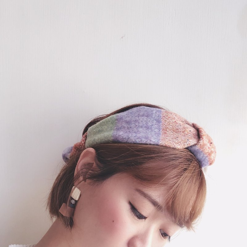 Hidden Elastic hairband - Headbands - Polyester Multicolor
