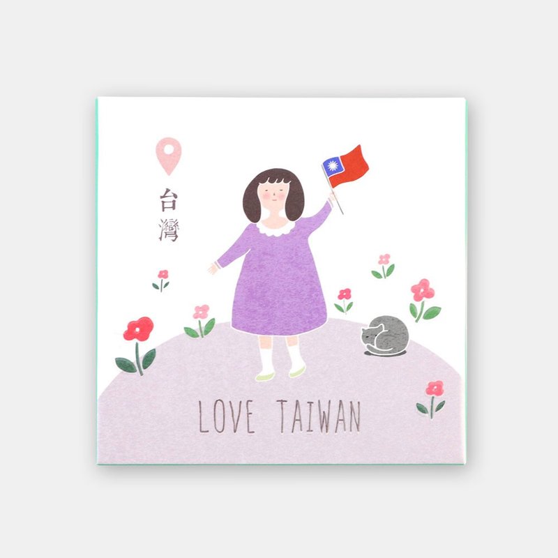 油夢招吸油面紙-玉蘭花香(LOVE Taiwan) 台灣紀念品/禮物 - 臉部清潔/洗面乳/卸妝 - 濃縮/萃取物 