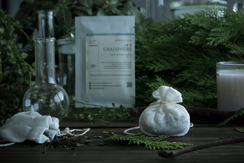 ❖ small grass for ❖ single package of flowers and tea experience - Tea - Fresh Ingredients Green