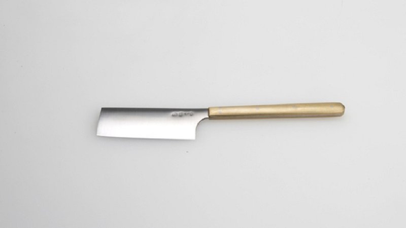 黃銅起司刀 - 刀/叉/湯匙/餐具組 - 其他金屬 銀色