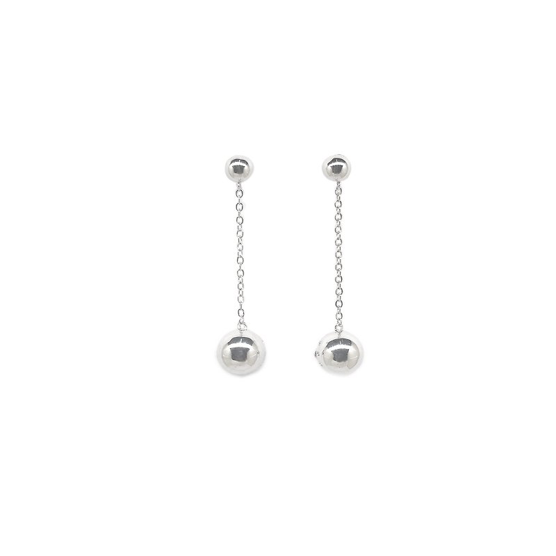 NORDIC silver earrings - Earrings & Clip-ons - Silver Silver