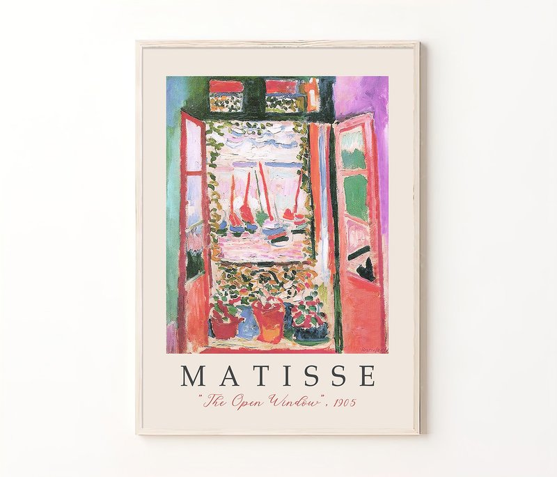 Matisse Poster, Matisse wall art instant download - 其他數位設計 - 其他材質 