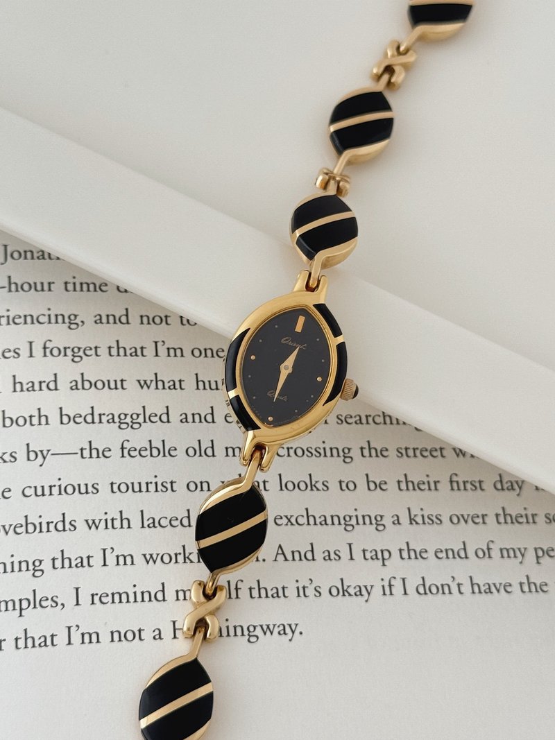 Vintage Orient Gold Plated Bracelet Watch - 女錶 - 其他金屬 金色