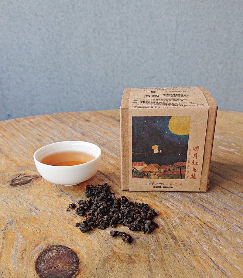 明月紅烏龍原葉茶包Bright Moon Red Oolong Tea Bags - 茶葉/茶包/水果茶 - 新鮮食材 咖啡色
