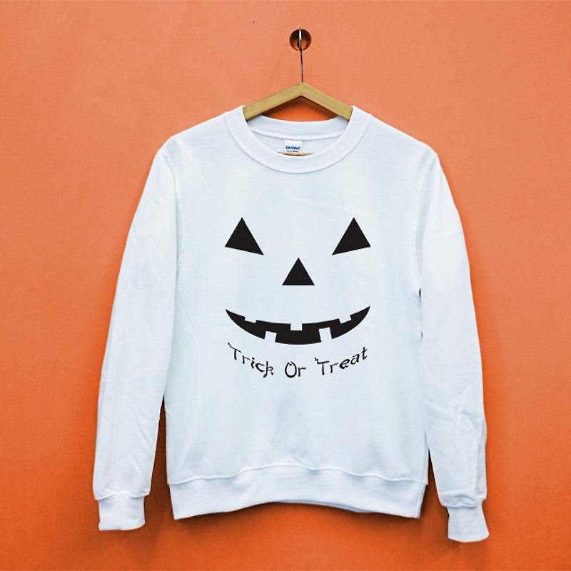 Halloween Trick or Treat American GILDAN Cotton Soft Texture University T - เสื้อฮู้ด - ผ้าฝ้าย/ผ้าลินิน 