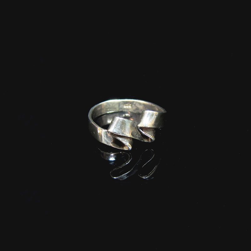 【宇宙論シリーズ-スタックスペース】手作りシルバーリング。記念リング。恋人の指輪 - ペアリング - 金属 シルバー