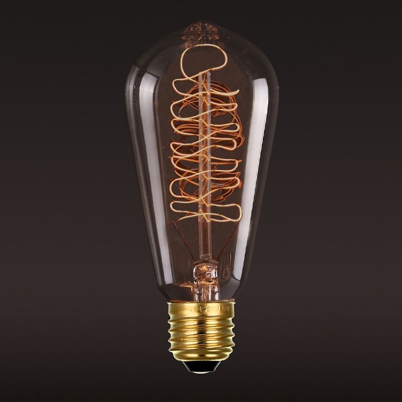 Retro‧Tungsten light bulb‧Exclamation point (B) bulb│Good Form‧Good shape - Pottery & Glasswork - Glass Yellow
