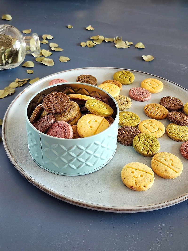 I Tin box biscuitsI Small face tin box biscuitsI Fully handmade - Handmade Cookies - Fresh Ingredients 