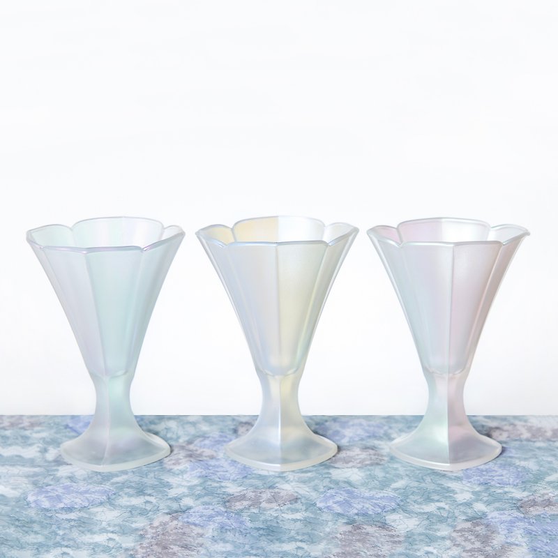 SAGE /シェルシンフォニーサンデーカップの生息セント隔離 - マグカップ - ガラス 多色
