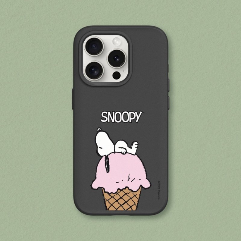SolidX強化吸震緩衝防摔手機殼∣Snoopy史努比/冰淇淋甜筒 - 手機殼/手機套 - 塑膠 多色