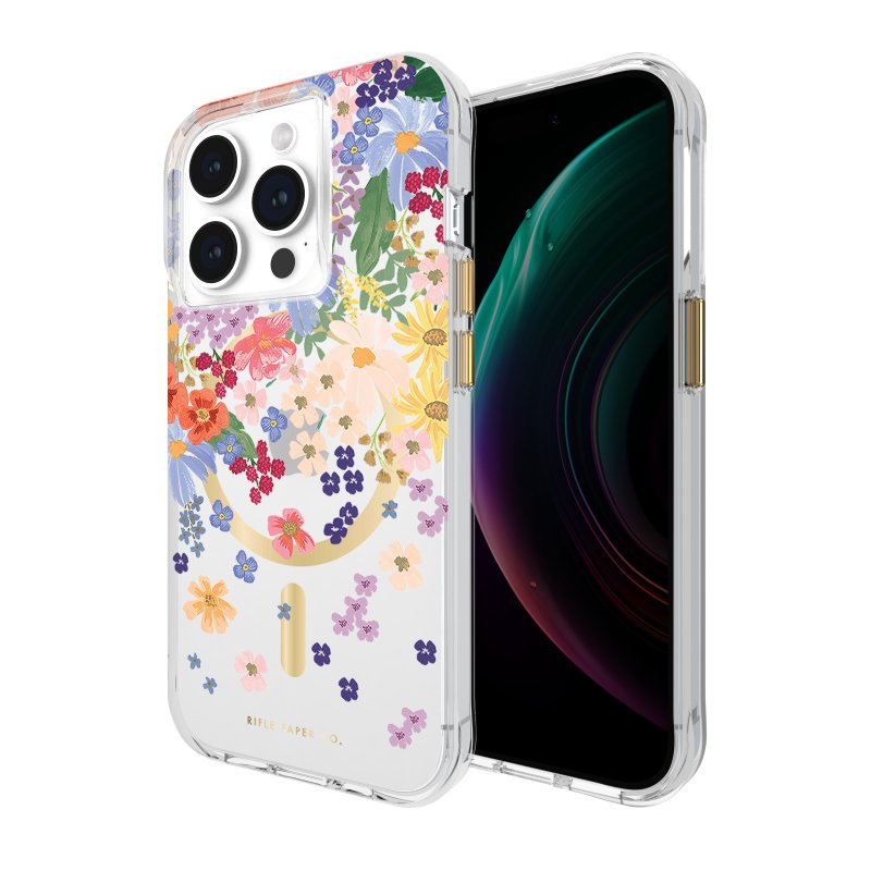 Rifle Paper - iphone 15 pro系列Margaux手機殼 Magsafe版 - 手機殼/手機套 - 其他材質 