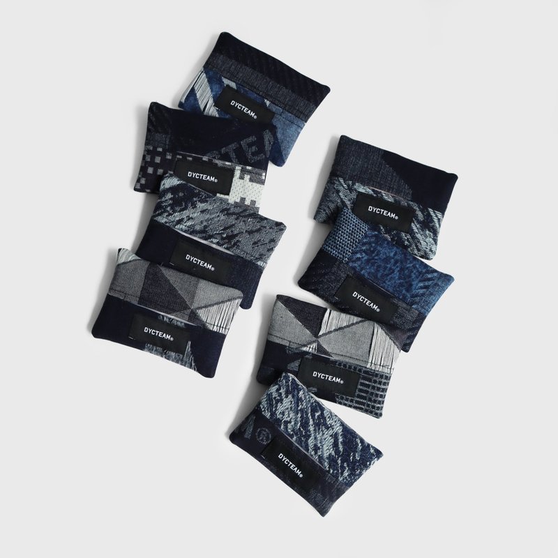 DYCTEAM - Tissue Cover 緹花面紙套 - 其他 - 棉．麻 藍色