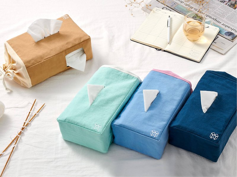 Good facial tissue cotton cover - กล่องทิชชู่ - ผ้าฝ้าย/ผ้าลินิน หลากหลายสี