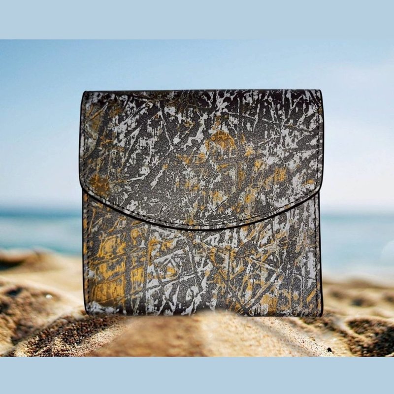 METAL BAO 金屬三摺短夾 - 錢包/皮夾/長短夾 - 其他金屬 銀色