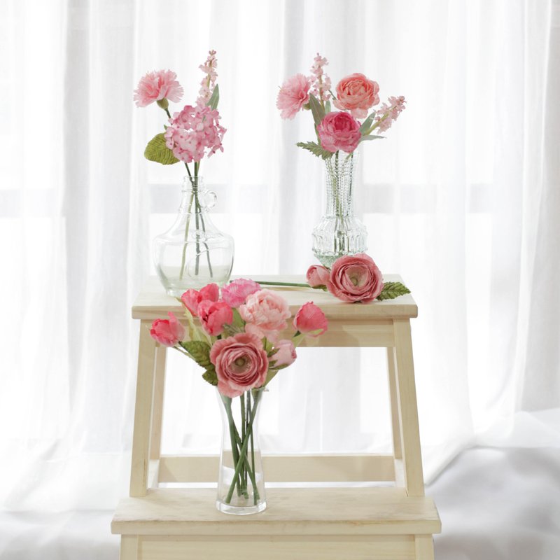 SWEET PINK - Small Posie Rooms for Home Decoration - 香氛/精油/擴香 - 紙 粉紅色