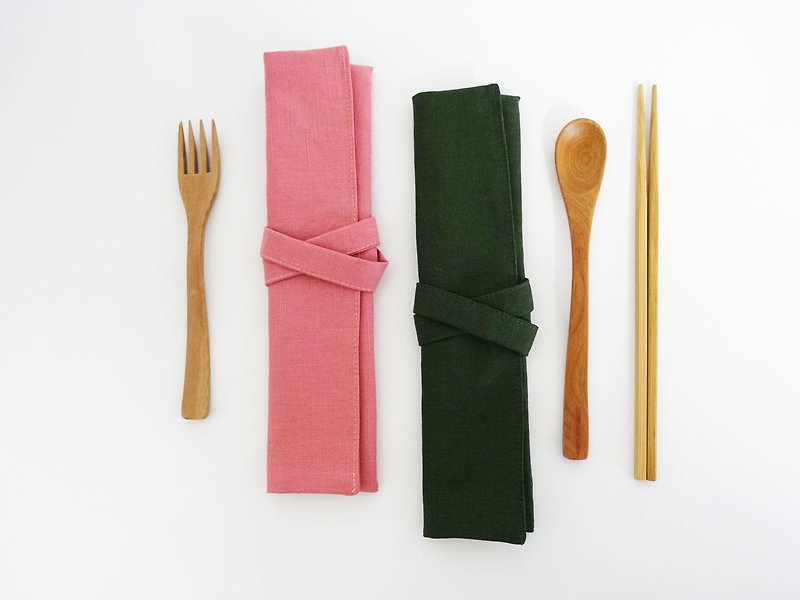 Eco-friendly tableware bag - Other - Cotton & Hemp Multicolor
