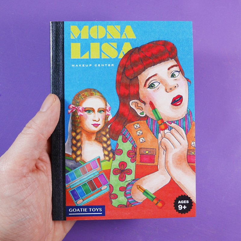 Mona Lisa Makeup Center - Booklet - Notebooks & Journals - Paper Blue