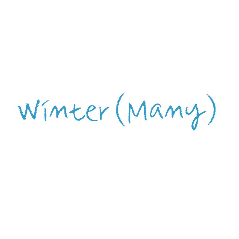 Winter (겨울) Set pack - 貼紙 - 紙 