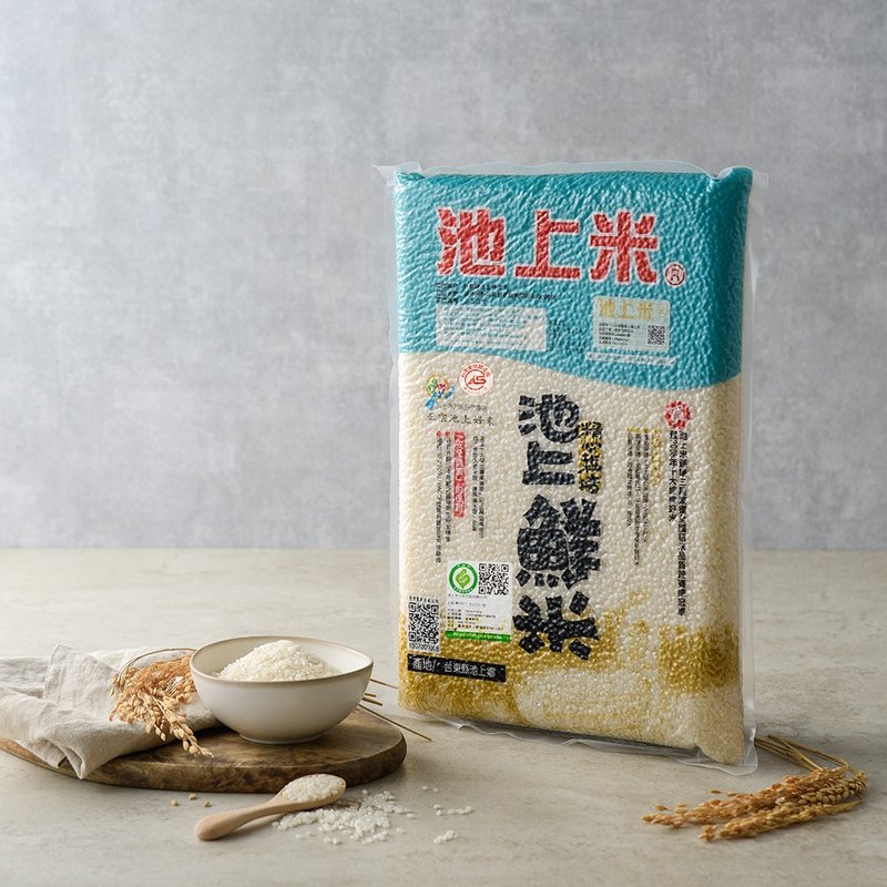 [Gonghao Granary] Chishang Fresh Rice 2.5kg - Grains & Rice - Fresh Ingredients White