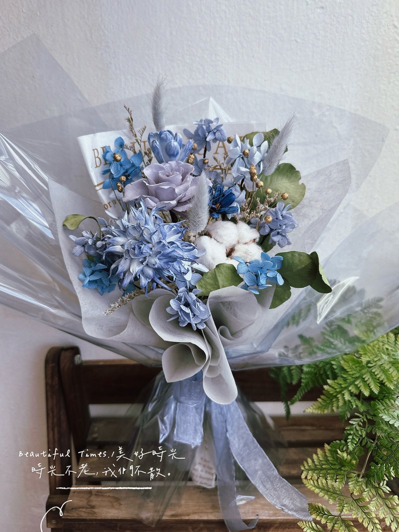 Beautiful Times / 美好時光-中大型永生花束 | 遇見你剛剛好 - 乾燥花/永生花 - 植物．花 多色