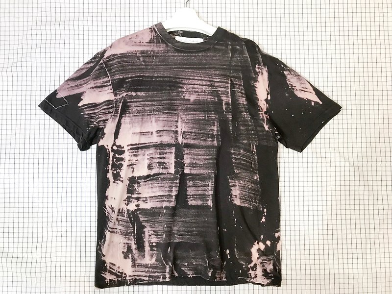 SHOUSHOUユニークなアートティー - Tシャツ メンズ - コットン・麻 