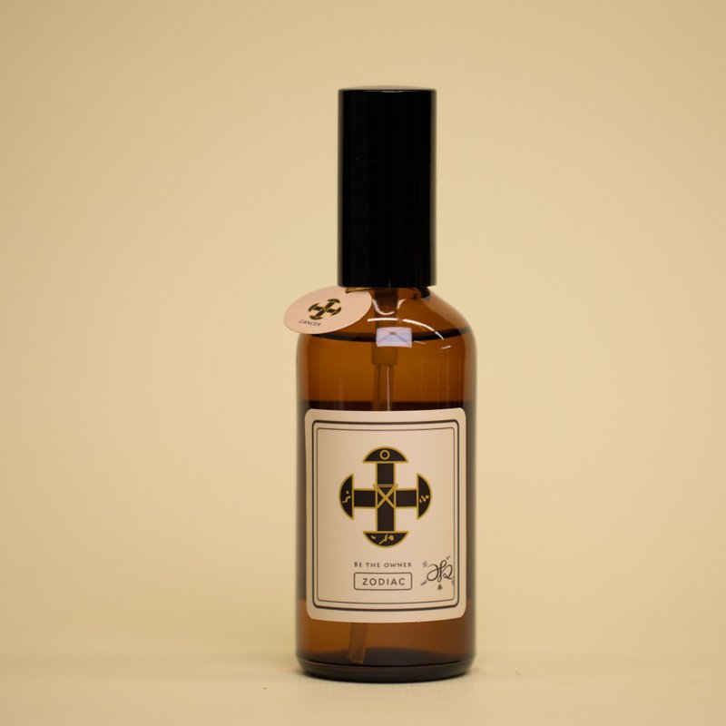 エッセンシャルオイルフレグランススプレー 12星座 - 蟹座 -オレンジ、ゼラニウム、オレンジ、ベチバー - アロマ・線香 - エッセンシャルオイル 
