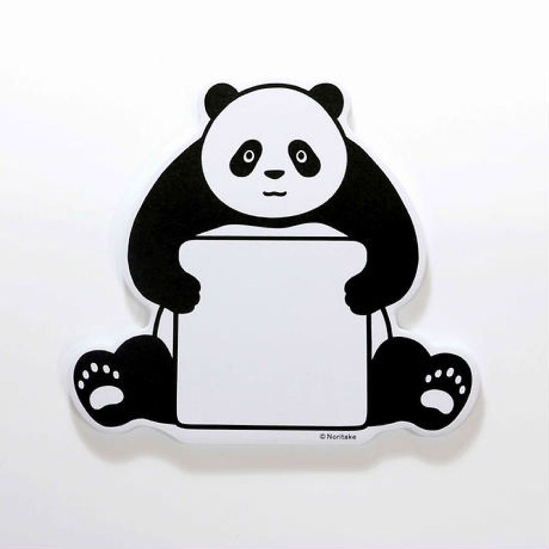 NORITAKE -STICK MEMO (panda) - 便條紙/memo紙 - 紙 白色