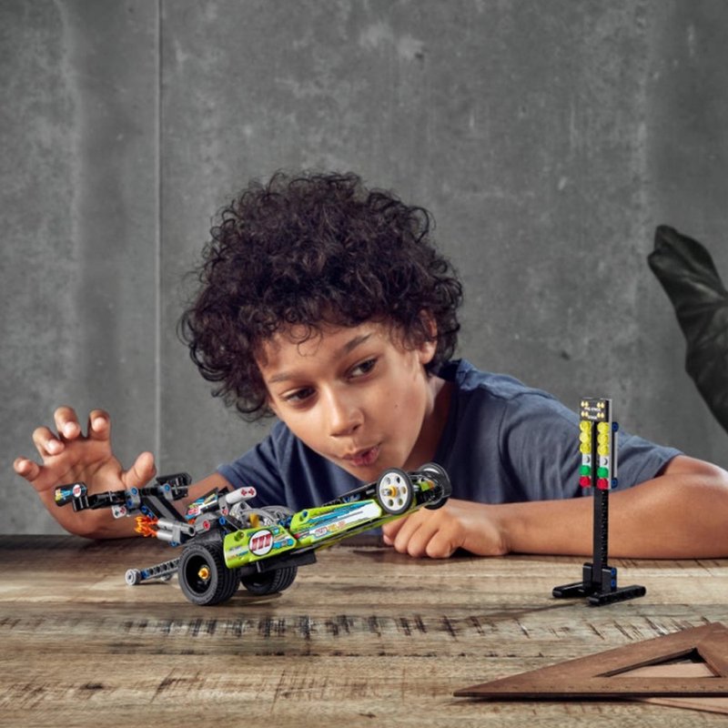 LEGO樂高 Technic系列 直線加速賽車42103 - 公仔/玩偶 - 塑膠 多色
