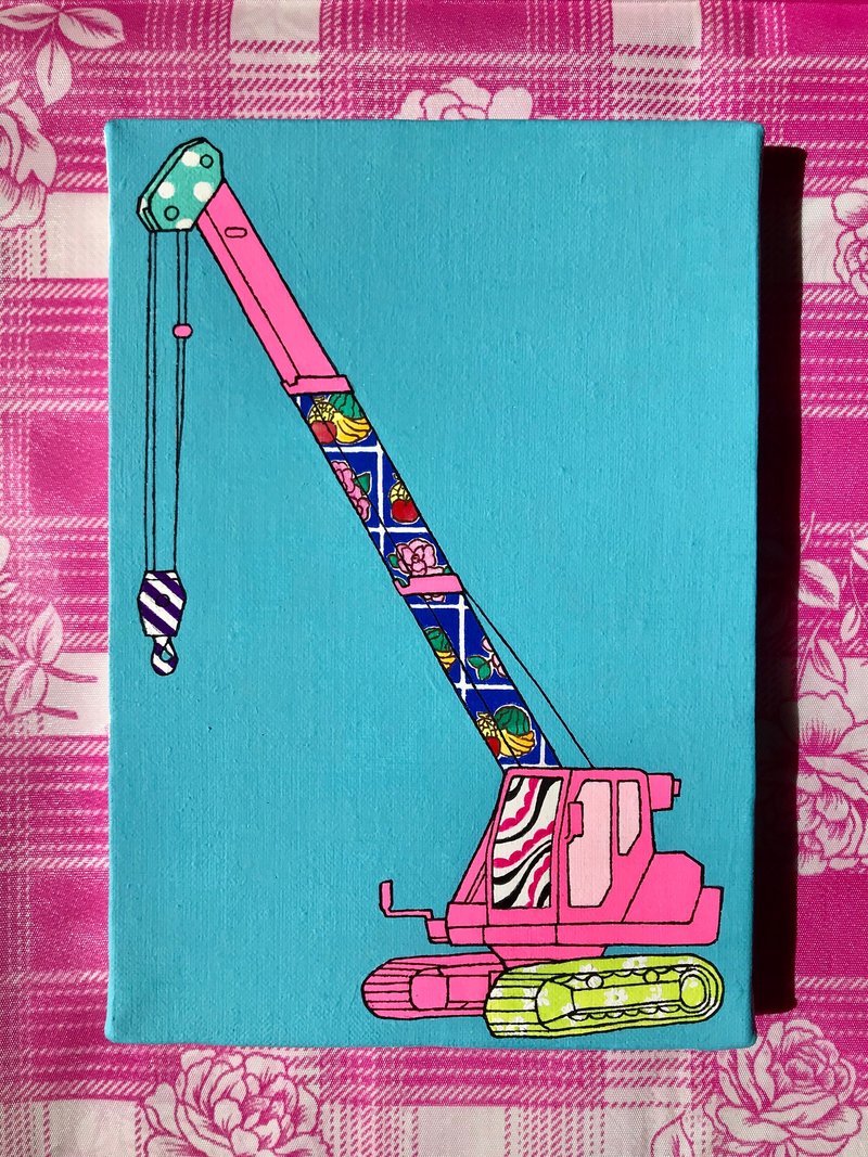 クレーン - 插畫/繪畫/寫字 - 其他材質 