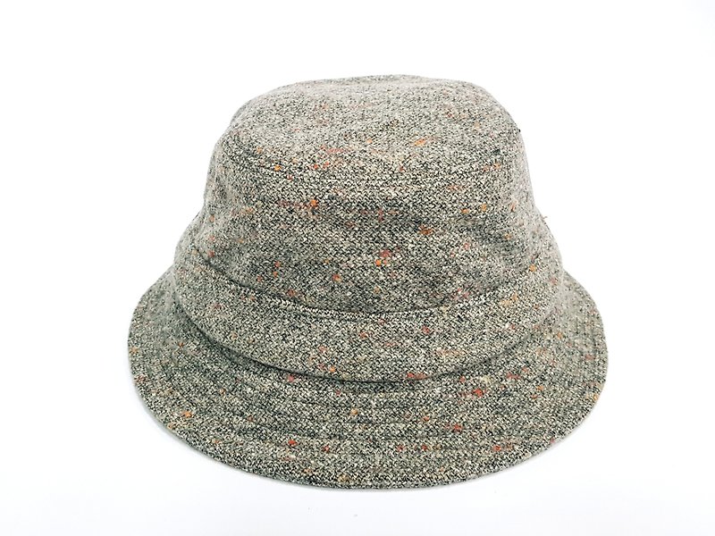 British disc gentleman hat-classic vintage (color dot gauze gray) #限#秋冬#gift - Hats & Caps - Other Materials Gray