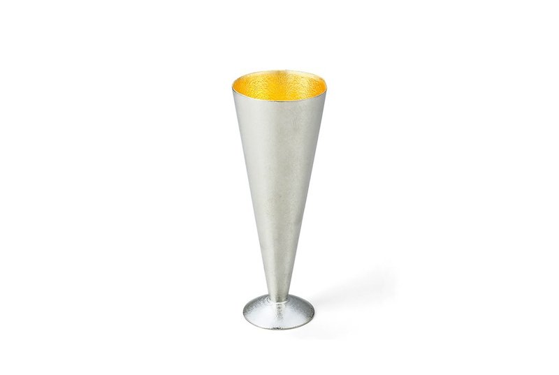 金箔香檳杯 - S - 酒杯/酒器 - 貴金屬 金色