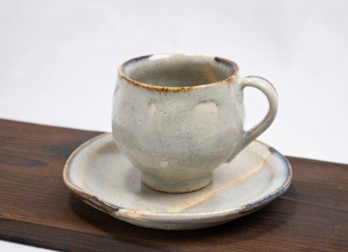 セール中　コーヒーがさらに味わい深くなる 深緑窯変珈琲カップ揃え 川瀬浩愛作 セール中 コーヒーがさらに味わい深くなる 深緑窯変珈琲カップ