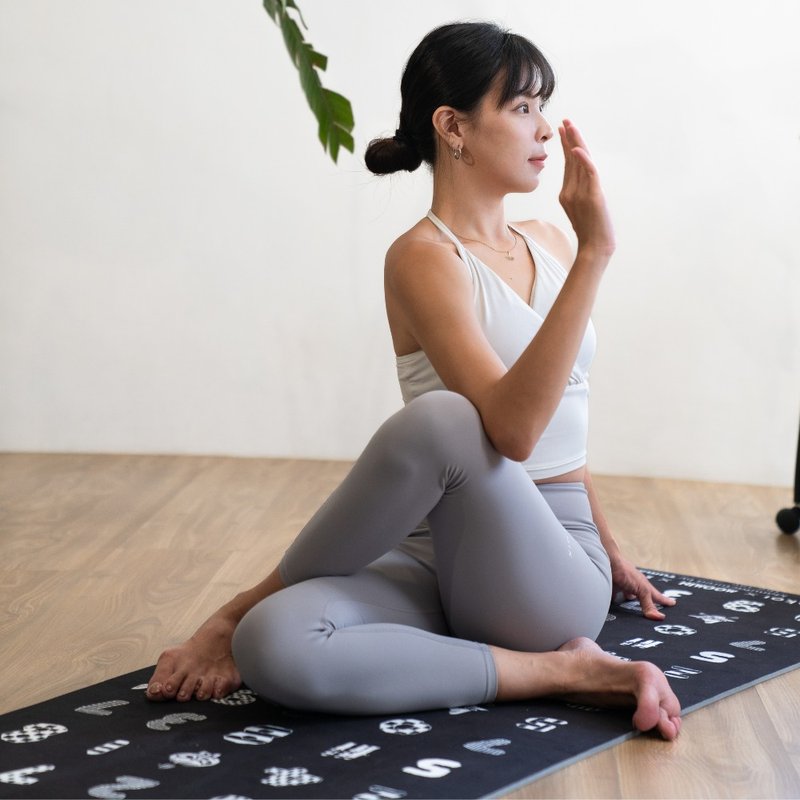 【Pinkoi x Moomin x SOU・SOU】Pre-order suede yoga mat | Genuinely authorized - Yoga Mats - Other Materials 