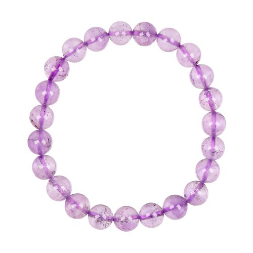 正佳珠寶 Gemsrich Jewelry 【正佳珠寶】紫水晶 高品薰衣草紫晶 7.8-8.3mm 薰衣草紫水晶手珠
