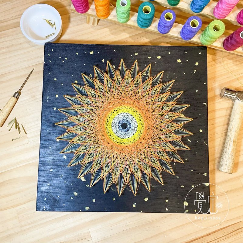 Stringart 藝術作品 - 擺飾/家飾品 - 其他材質 多色