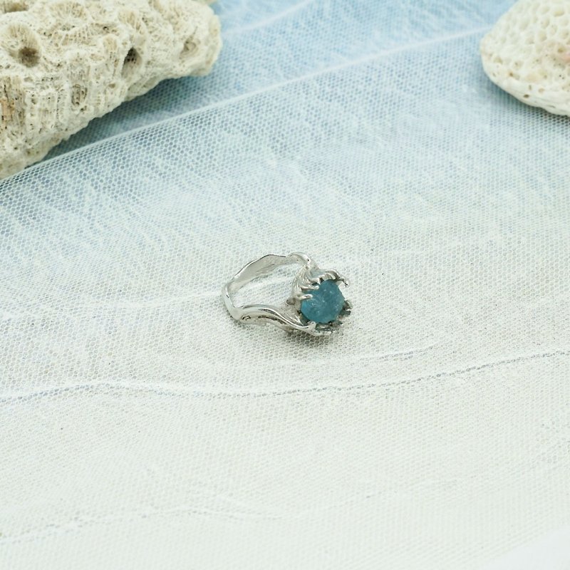 Ocean ring - General Rings - Semi-Precious Stones Silver