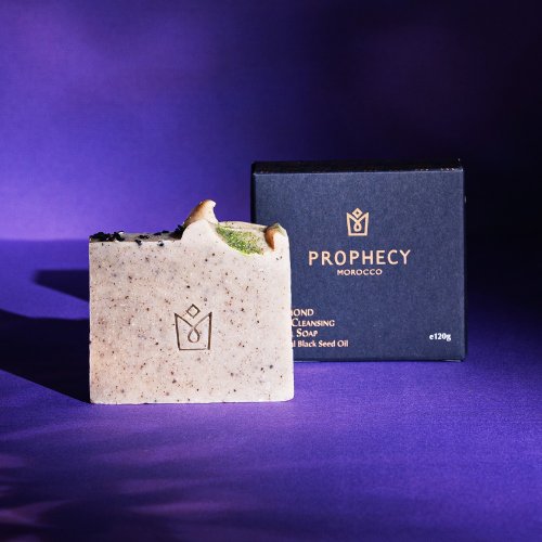 ─ Prophecy Morocco 鉑翡斯 ─ 西班牙頂級油保養專家 問題膚況─【鉑翡斯】晶鑽晶亮黑種草籽油極緻潔顏皂 120g 手工皂
