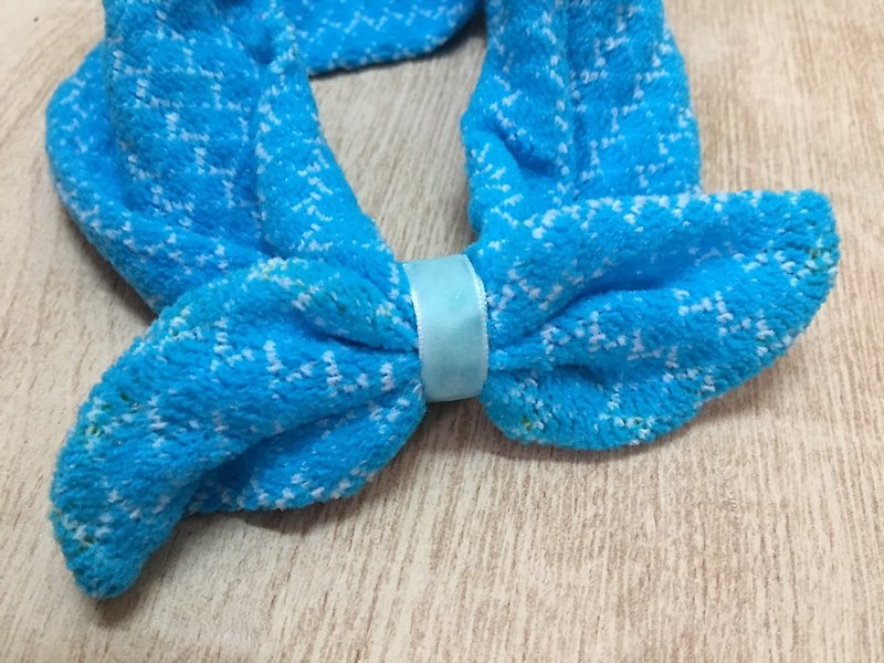 Rabbit ear hair band Blue Egg Easter Egg paragraph - Hair Accessories - Other Materials Multicolor