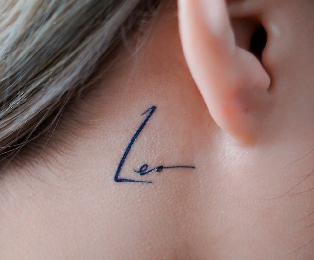 leo horoscope symbols tattoos