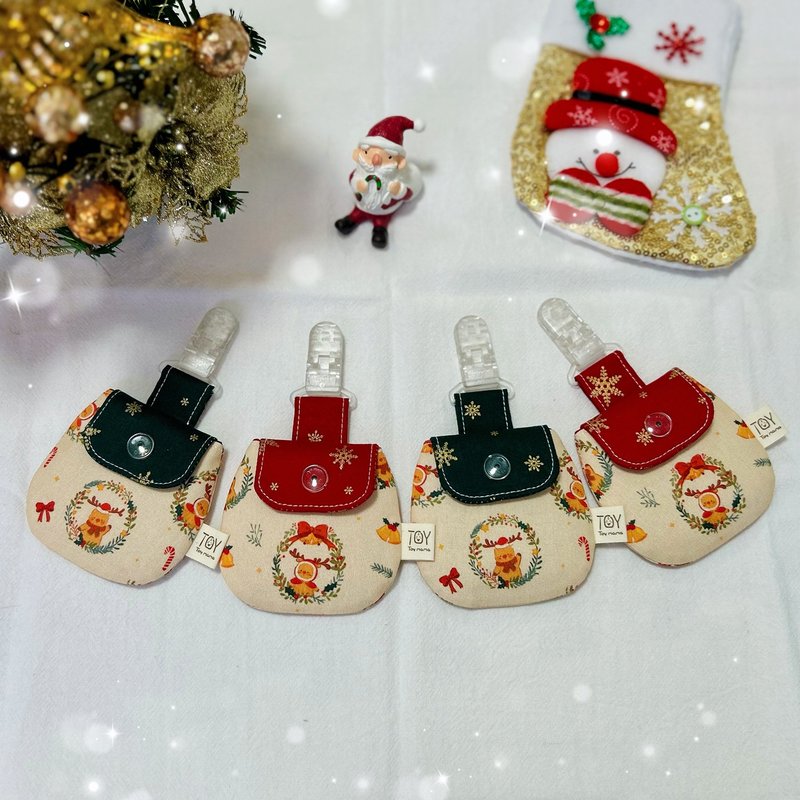 Toy mama cultural and creative retro Christmas peace charm bag amulet bag prayer bag full moon gift Christmas - ซองรับขวัญ - วัสดุอื่นๆ หลากหลายสี