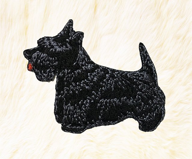 スコティッシュテリア犬の葦 - ショップ 24PlanetsStudio 編み物/刺繍 