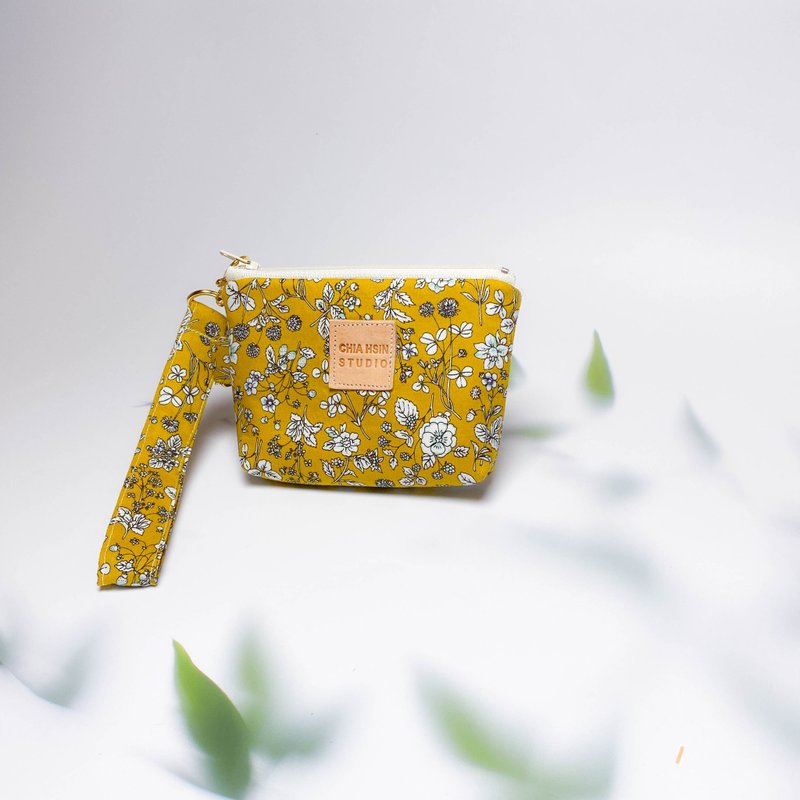 心心小自然系列錢錢包-小白/ 零錢包 /  小物收納 /禮物 - 零錢包/小錢包 - 棉．麻 