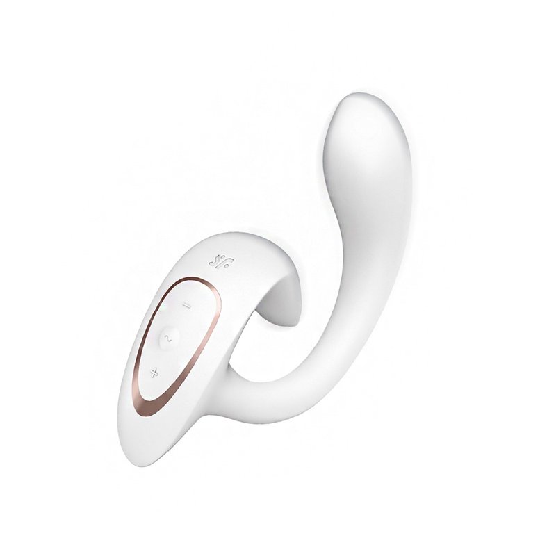 德國 Satisfyer G for Goddess 1 女神兔耳GC點按摩棒-白 - 情趣用品 - 其他材質 
