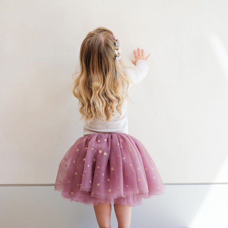 British Mimi & Lula AW22_Dressing Party-Love Pink Fairy Peng Peng Skirt - Baby Accessories - Polyester 