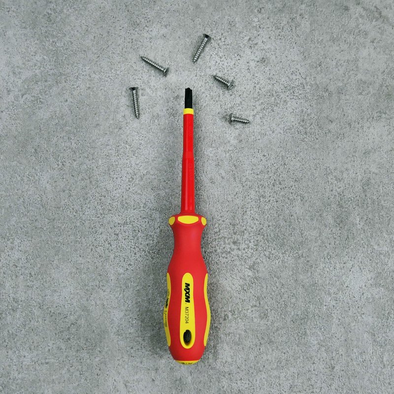 [MXM official] Electrician type German VDE/GS certified insulated trenching screwdriver - อื่นๆ - โลหะ สีส้ม